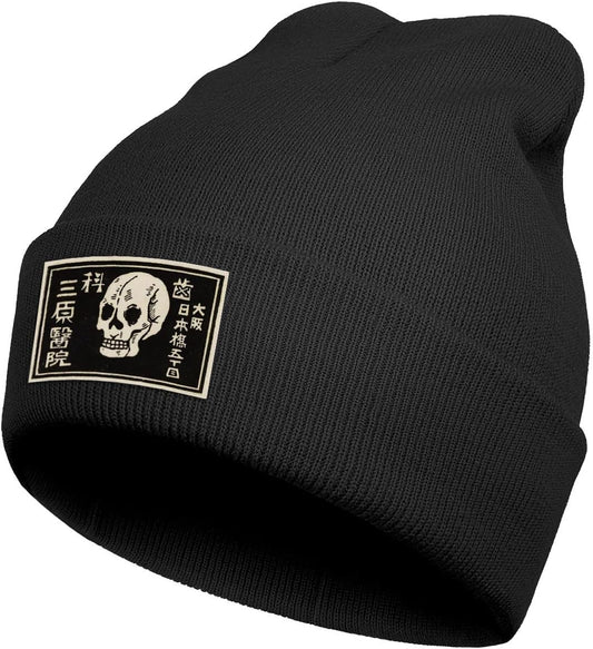 Beanie Cool Beanies Funny Beanie Cute Graphic Beanie Black Beanie for Men Women