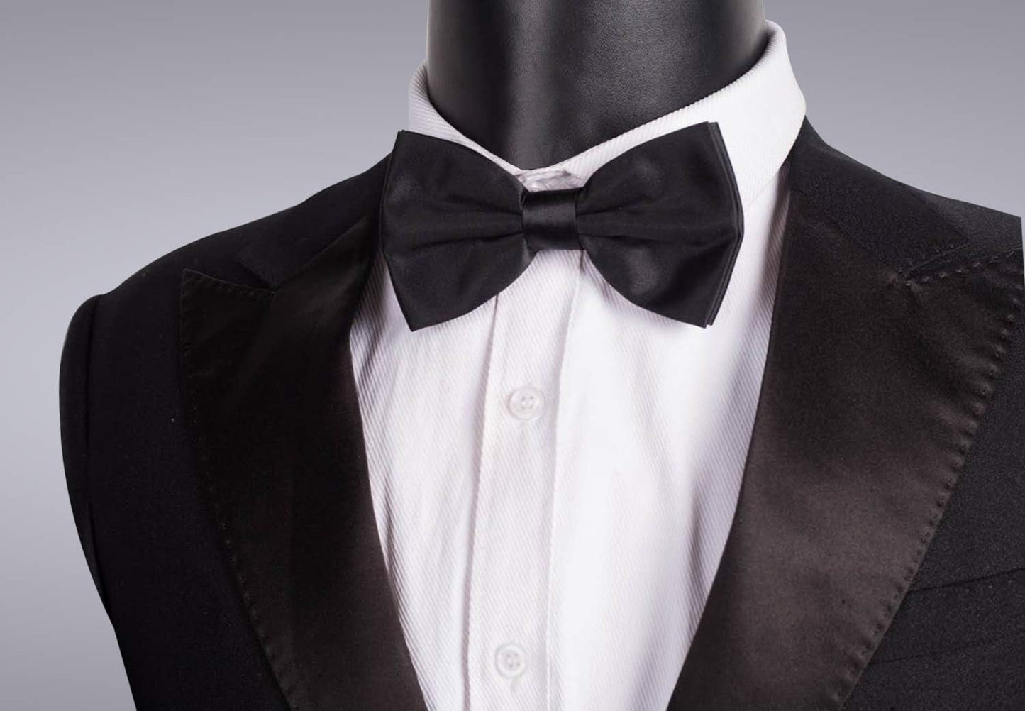 Mens Adjustable Pre-Tied Bow Tie