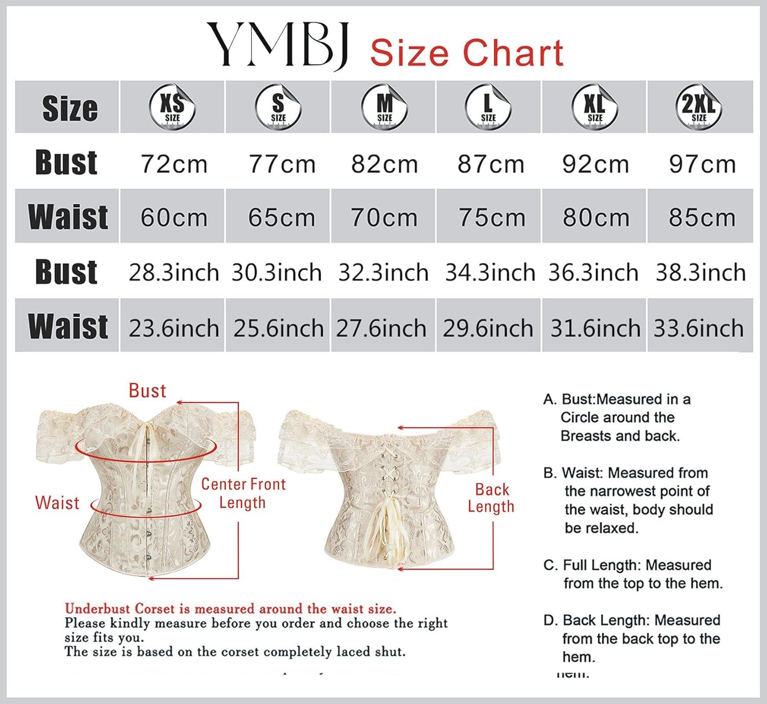 Women Floral Lace off Shoulder Corset Bustier Boned Overbust Corset Bodyshaper Lingerie Top