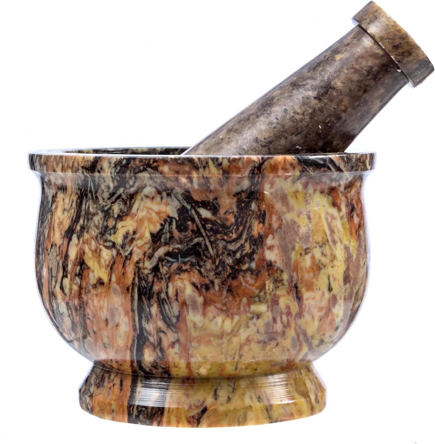 Soapstone Mortar and Pestle (Natural Stone)