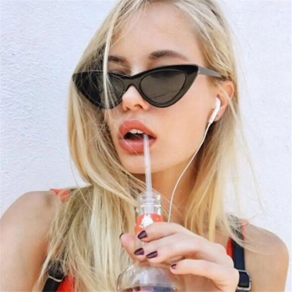 2024 Ladies Cat Eye Sunglasses Women Brand Designer Vintage Sun Glasses Female Fashion Travelling Sun Shades Glasses Oculos