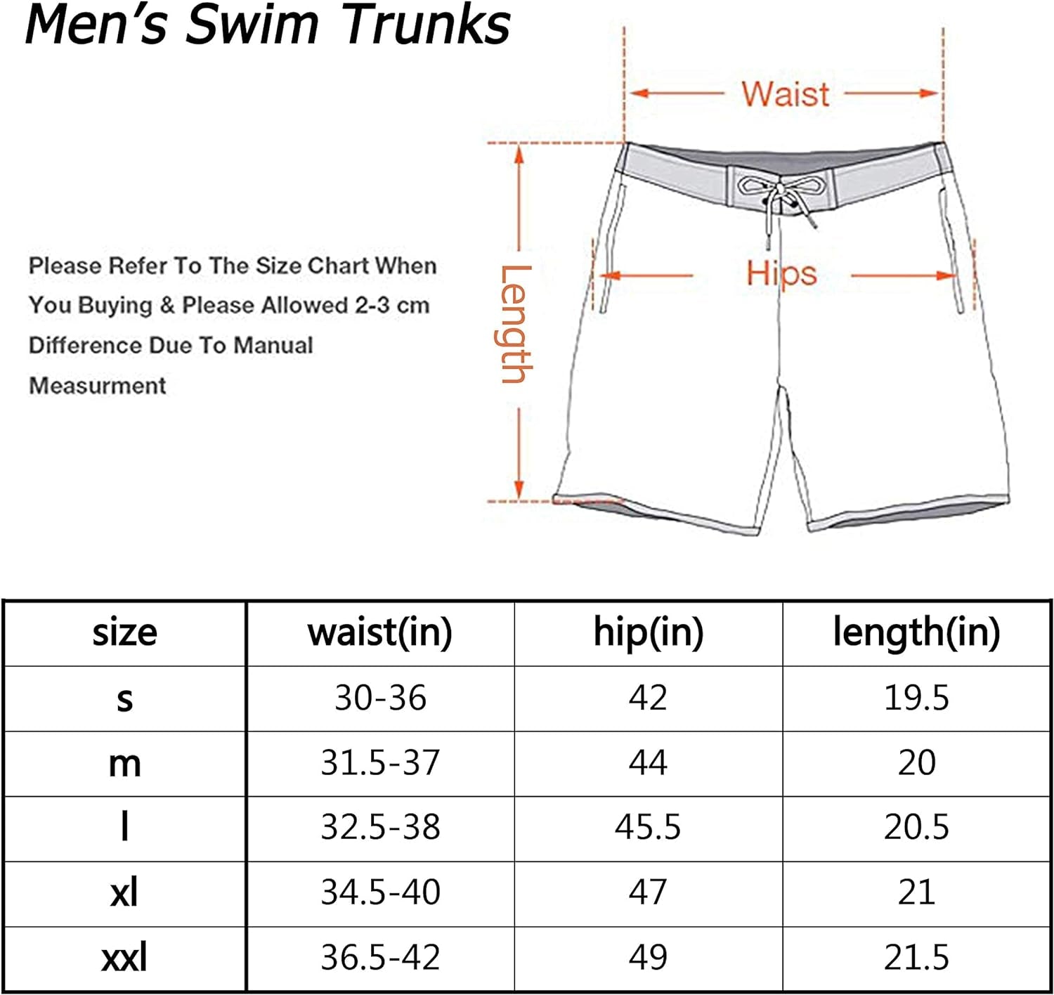 Mens Funny Swim Trunks Quick Dry Beachwear Sports Running Swim Board Shorts Mesh Lining