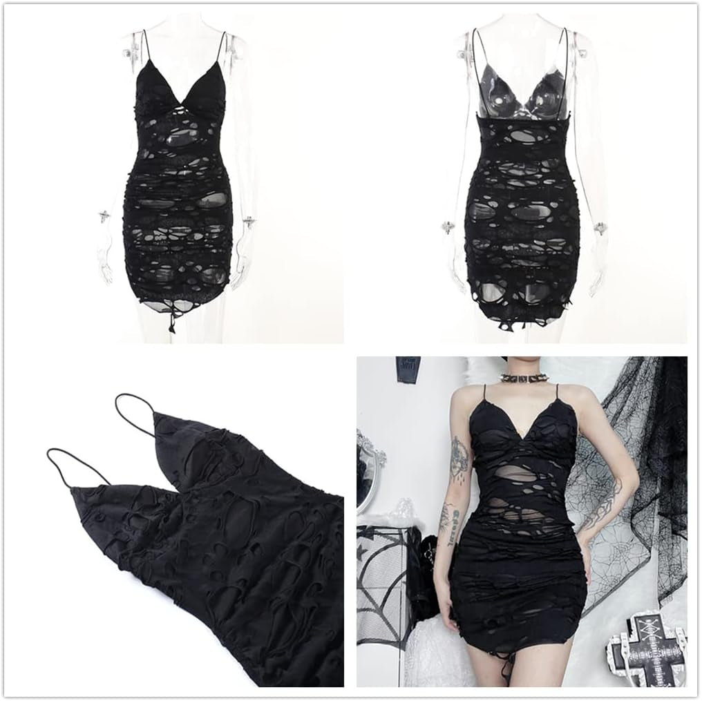 Goth Dress for Teen Girls Juniors or Women for Cocktail Evening Party