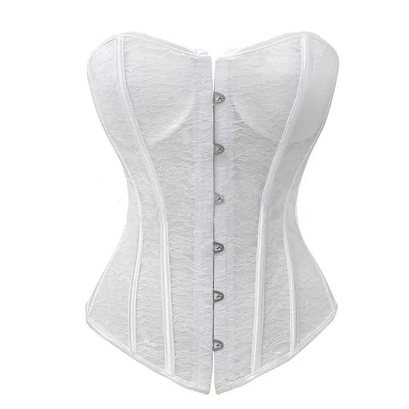 Steampunk Corset Top Underwear Sexy Gothic Clothing Corsets and Bustiers Lace up Korset Corselet Women Waist Trainer