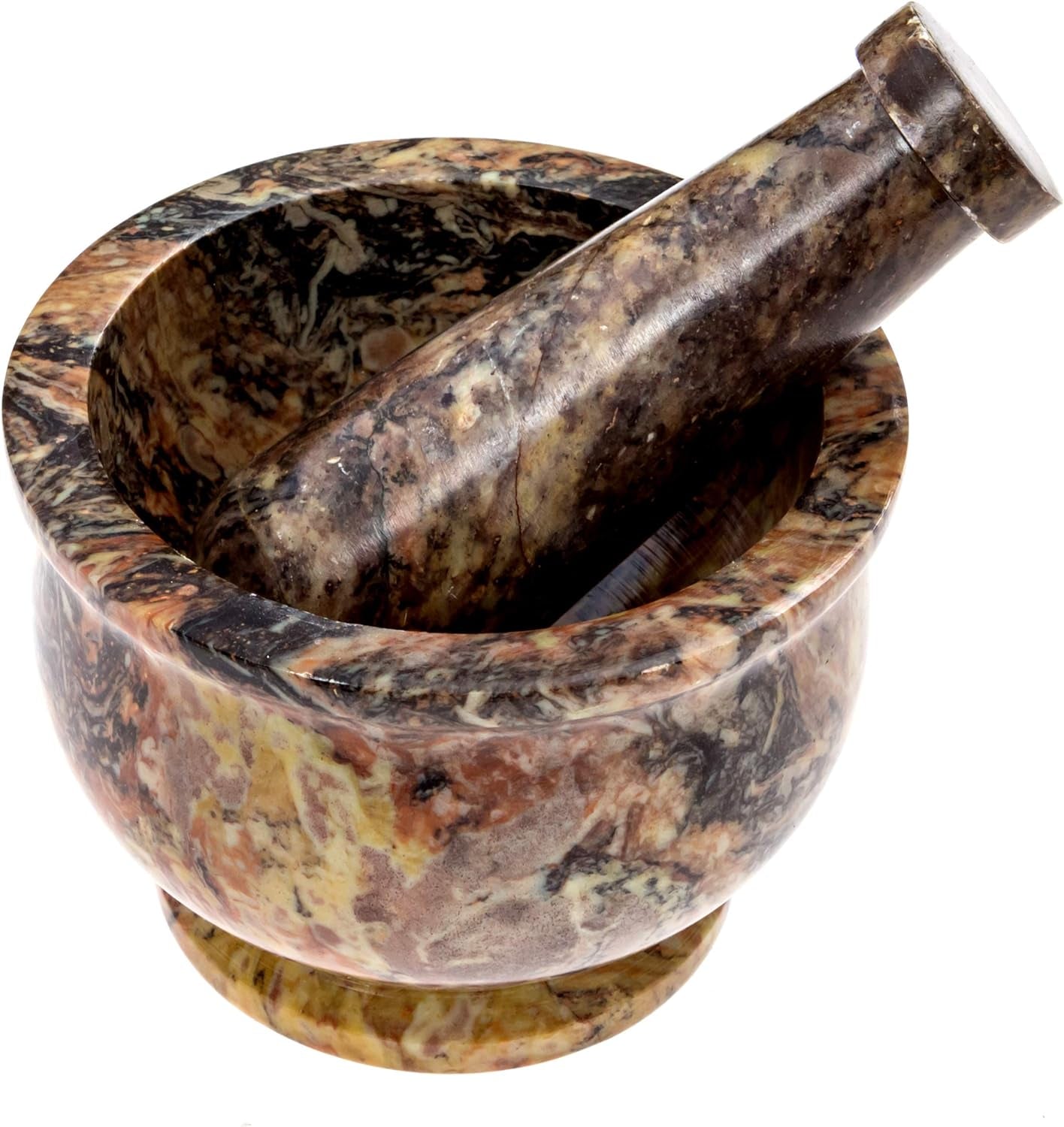 Soapstone Mortar and Pestle (Natural Stone)