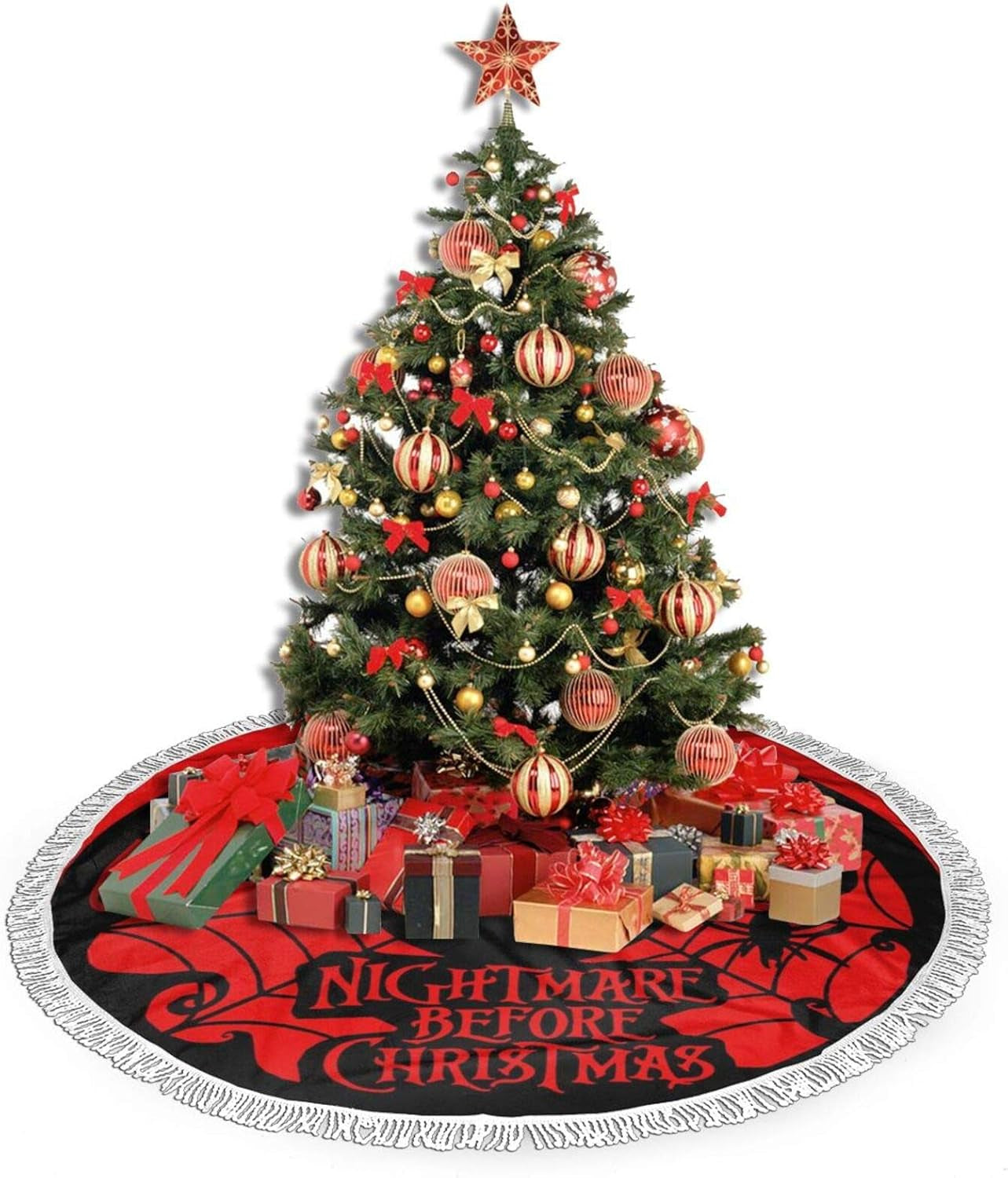 Nightmare before Christmas Christmas Tree Skirt Decor 36