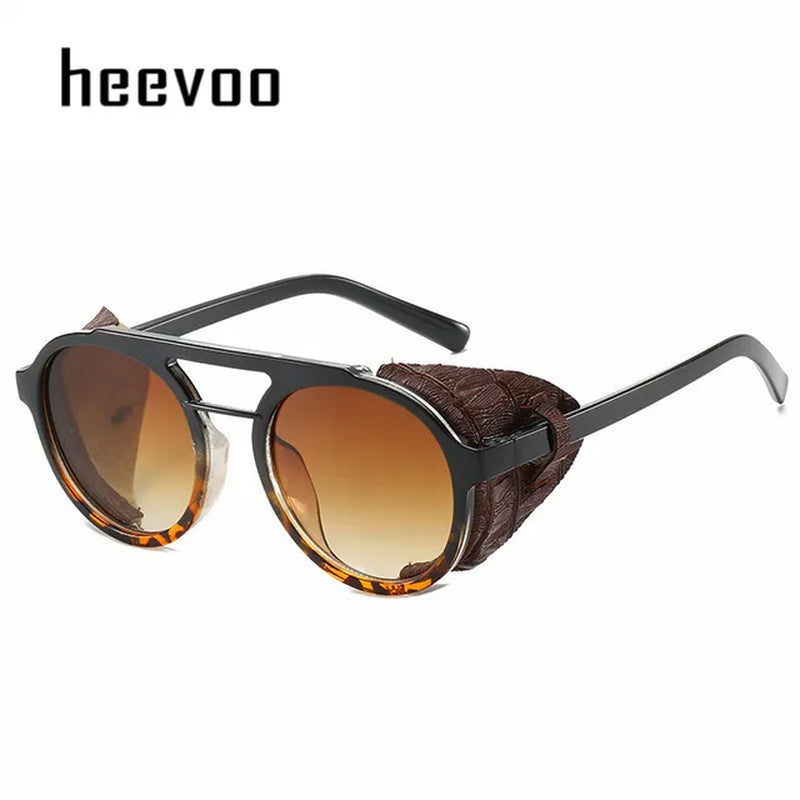 Punk Retro Sunglasses Men Vintage Sun Glasses for Men/Women Luxury Brand Sunglasses Men Steampunk Lunette Soleil Homme