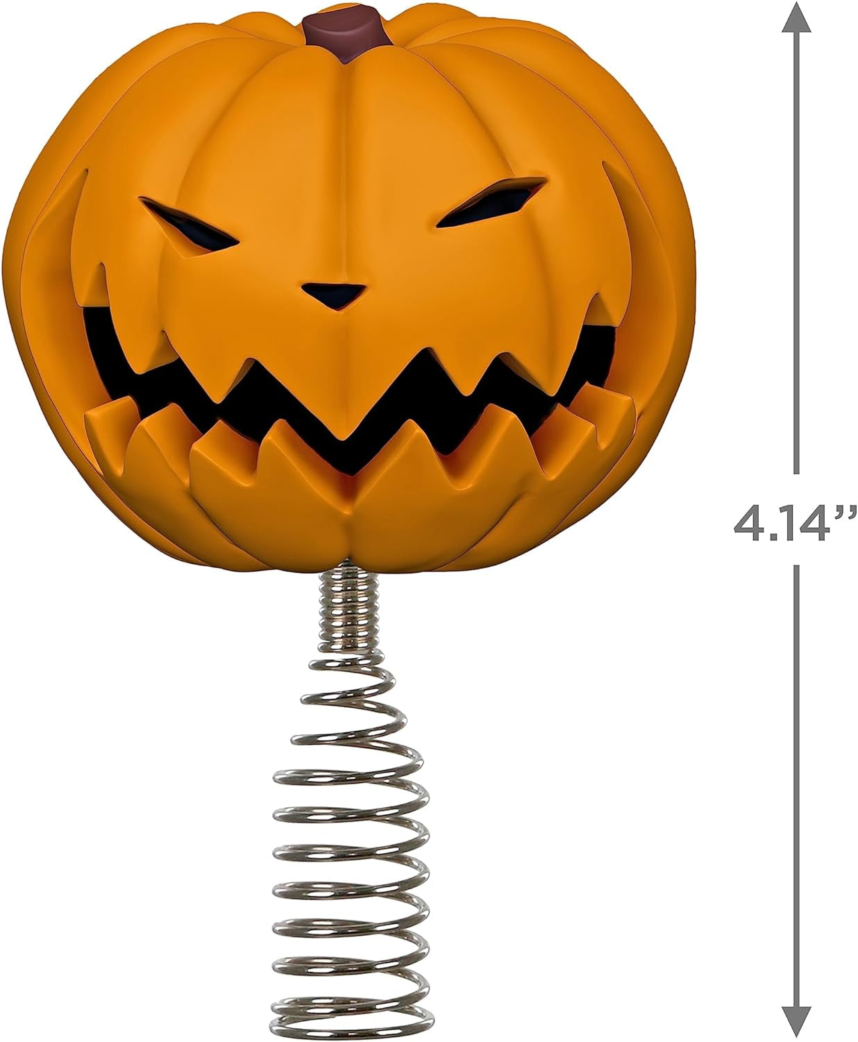 Mini 4.14" Christmas Tree Topper,Nightmare before Christmas Pumpkin King