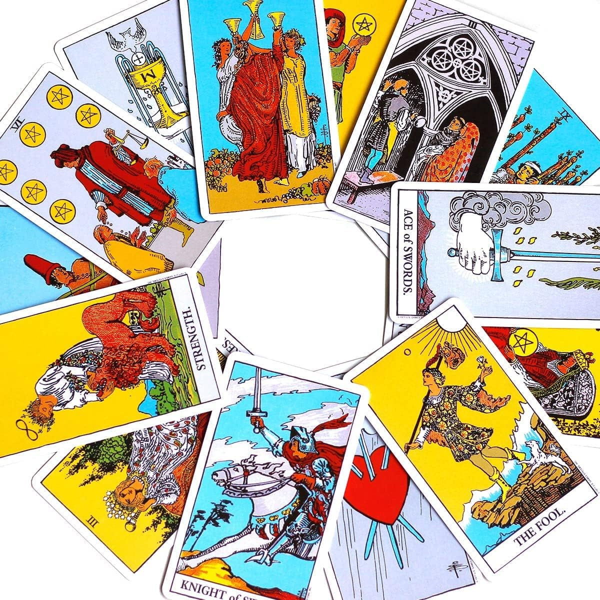 Tarot Cards Deck for Beginner, 78 Tarot Cards Tarot Deck Tools for Lover,Tarot Game Cards for Expert Readers