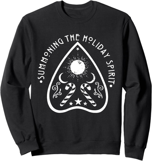 Holiday Sweatshirt Ouija Goth Xmas Sweater