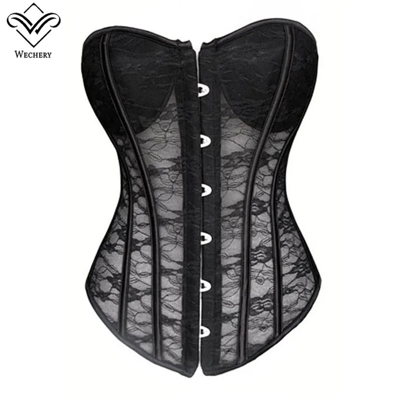 Steampunk Corset Top Underwear Sexy Gothic Clothing Corsets and Bustiers Lace up Korset Corselet Women Waist Trainer