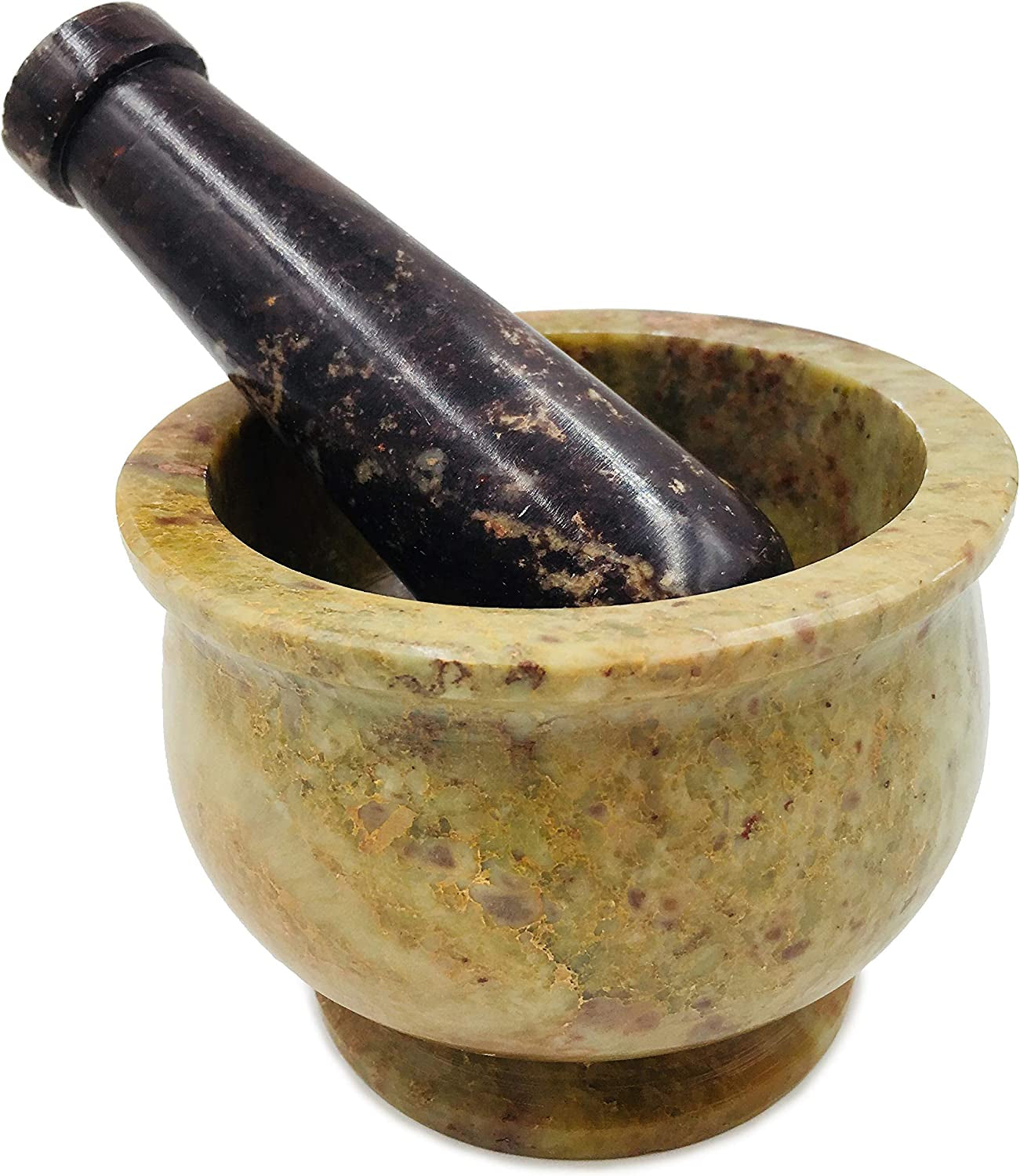 Soapstone Mortar and Pestle (Natural Stone)