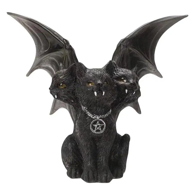 Halloween Bat Figurines Halloween Bat Figurine Doll Bat Statue Display Home Decoration Collectible Figurines for Offices