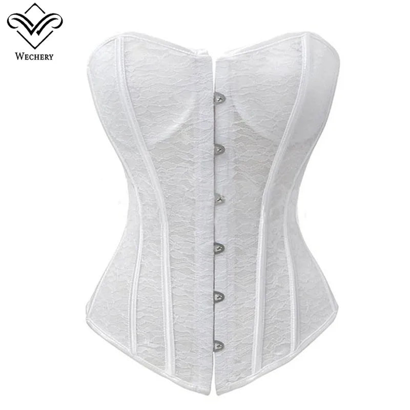 Steampunk Corset Top Underwear Sexy Gothic Clothing Corsets and Bustiers Lace up Korset Corselet Women Waist Trainer