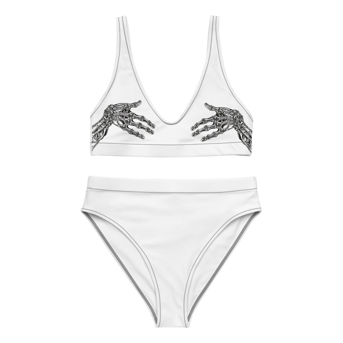 Skull hands swim suit