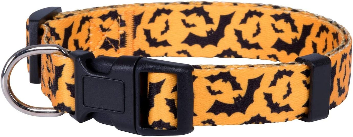 Halloween Dog Collar (Large, Bats)