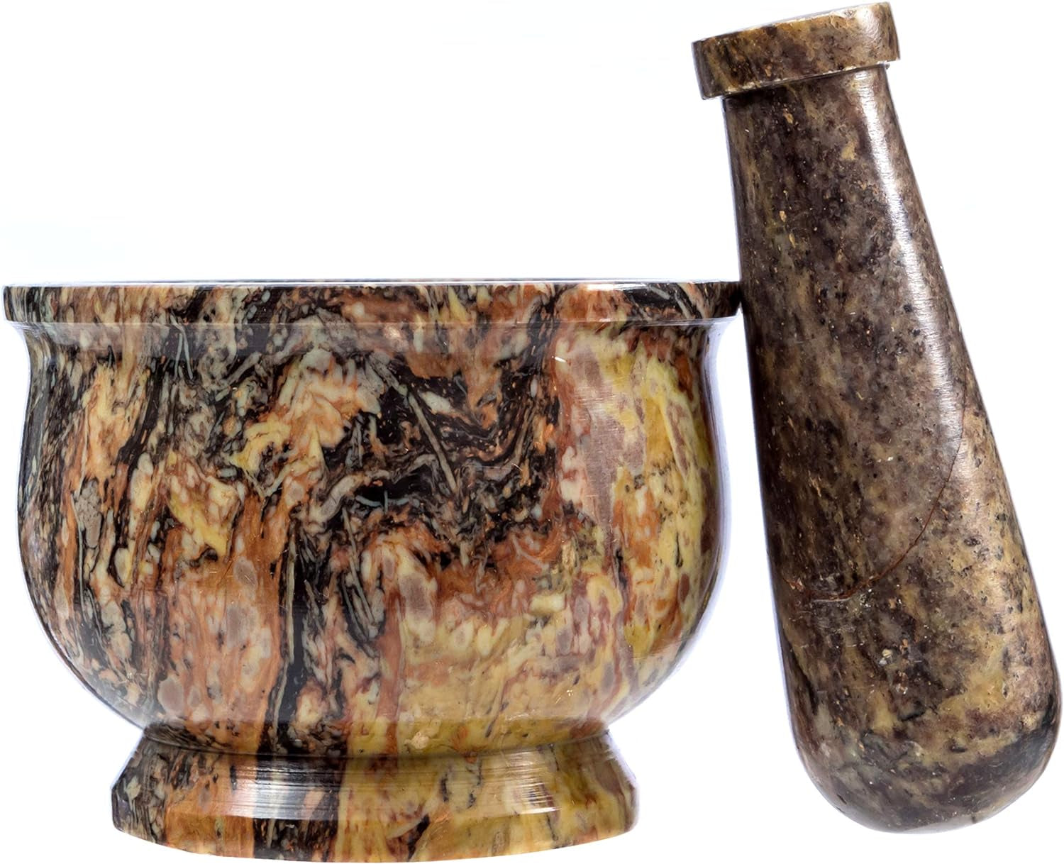 Soapstone Mortar and Pestle (Natural Stone)