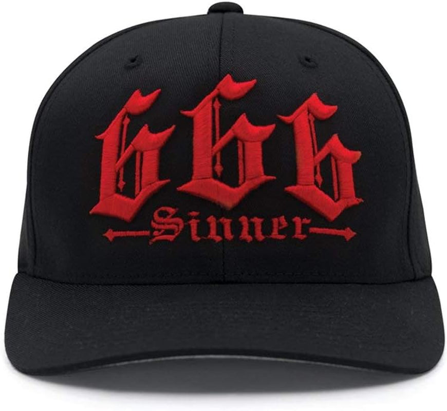 666 Sinner Cap Black