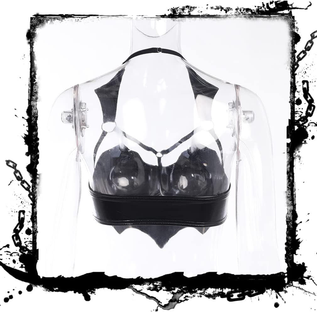 Goth Crop Top for Women Teens Girls Juniors Ladies Camisole Steampunk Shirt