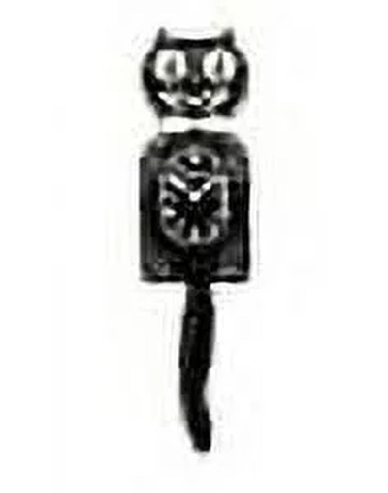 Kitty-Cat Classic Black Vintage Cat Clock