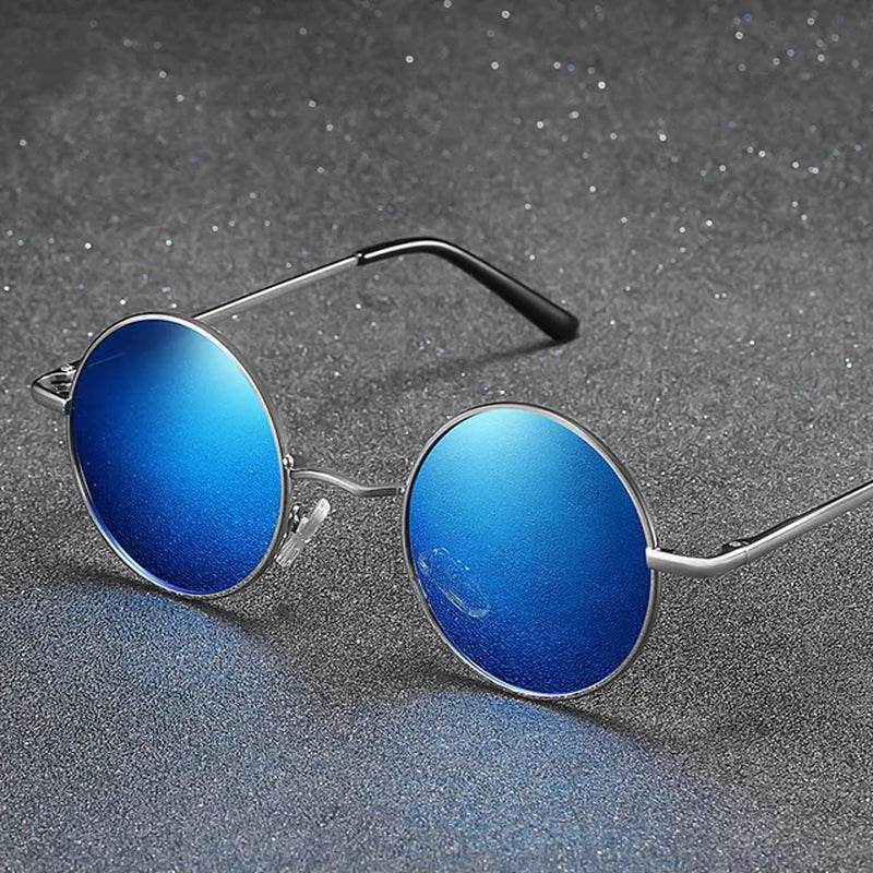 Round Polarized Sunglasses Luxury Brand Design Women Men Vintage Sun Glasses UV400 Shades Eyewear Oculos De Sol