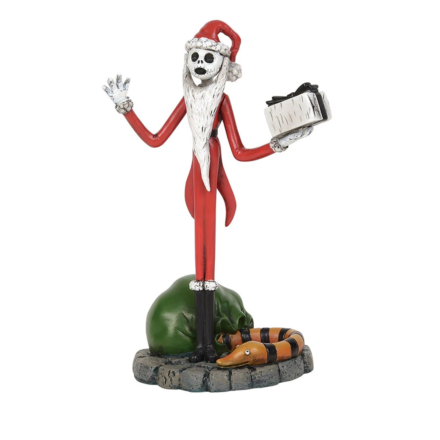 Nightmare before Christmas Village Jack Steals Christmas Accessory Figurine 3.9In H